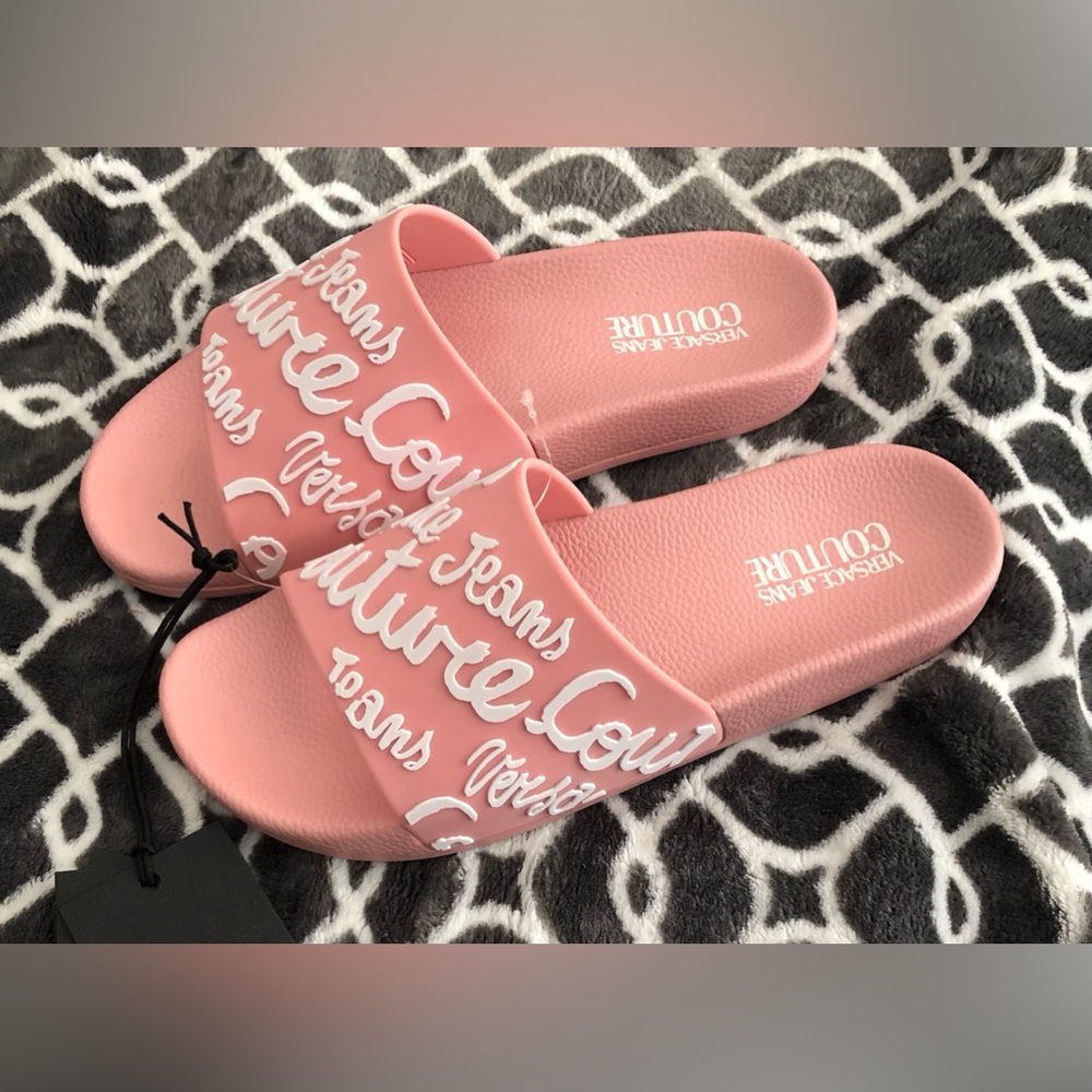 NWT~ Versace Slides